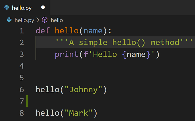 Write your code with syntax highlighting