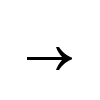 An arrow pointing towards right