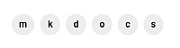 Instead of the tag mkdocs we get the tags m, k, d, o, c, s.